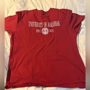 MV Sport Red Short Sleeve Tee